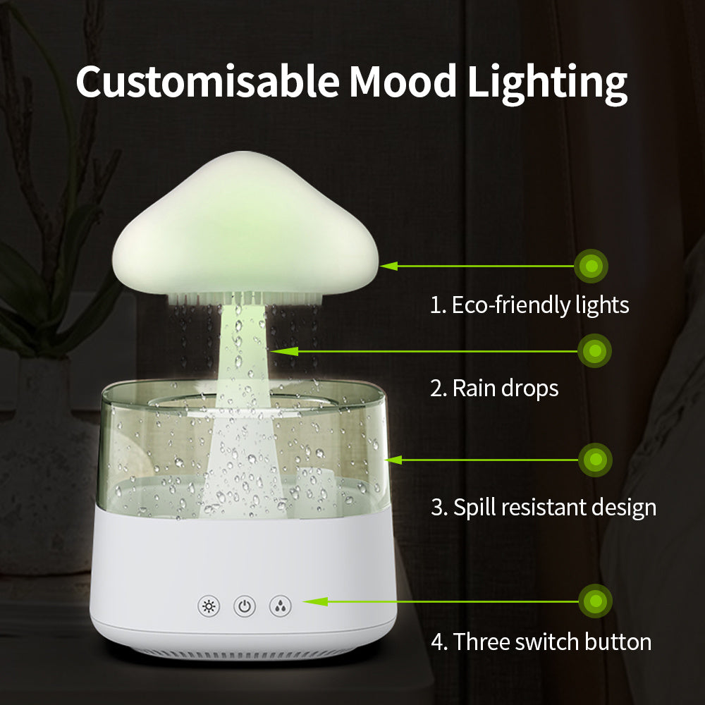 Mushroom Water Drop Humidifier