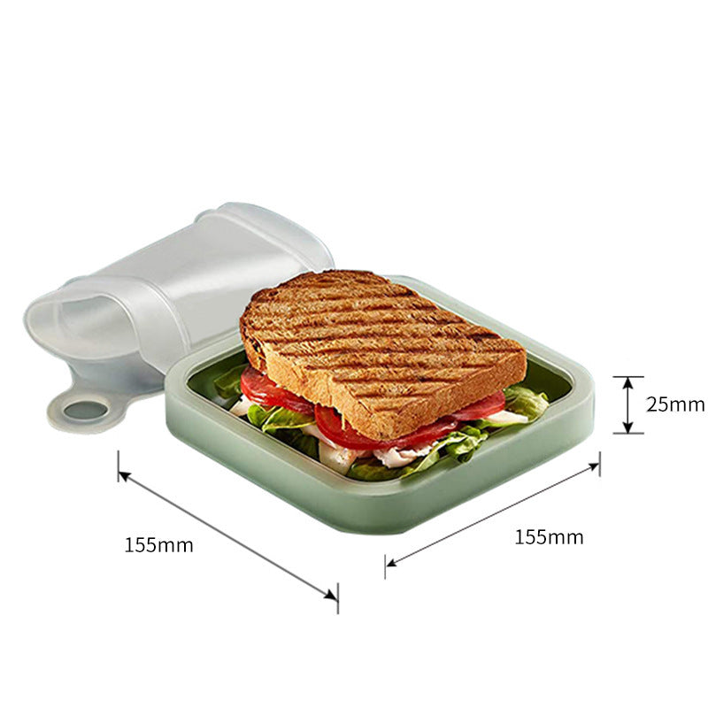 Portable Silicone Lunch Box