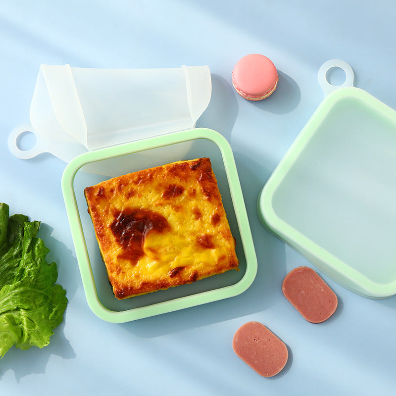 Portable Silicone Lunch Box