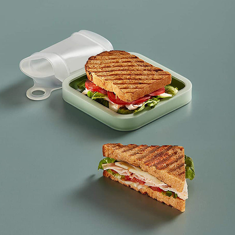 Portable Silicone Lunch Box