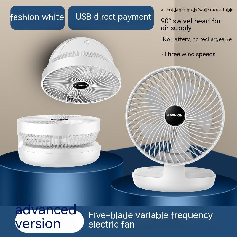 Small Electric Fan With Night Light