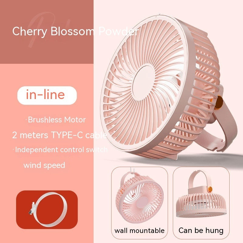 Small Electric Fan With Night Light