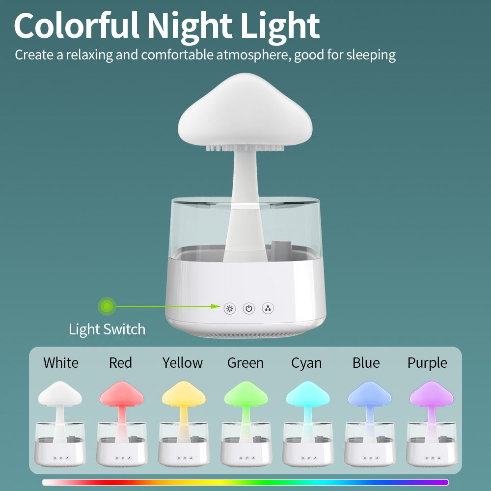 Mushroom Water Drop Humidifier