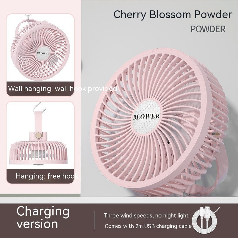 Small Electric Fan With Night Light