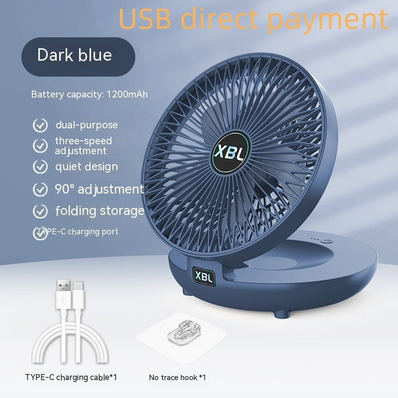 Small Electric Fan With Night Light