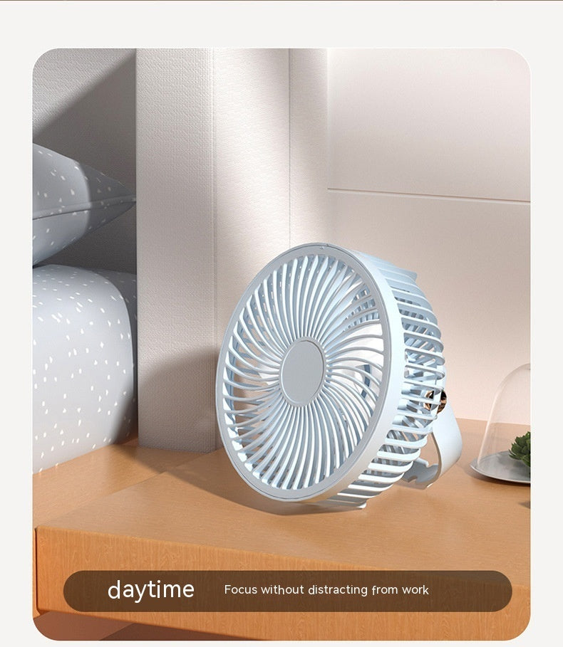 Small Electric Fan With Night Light