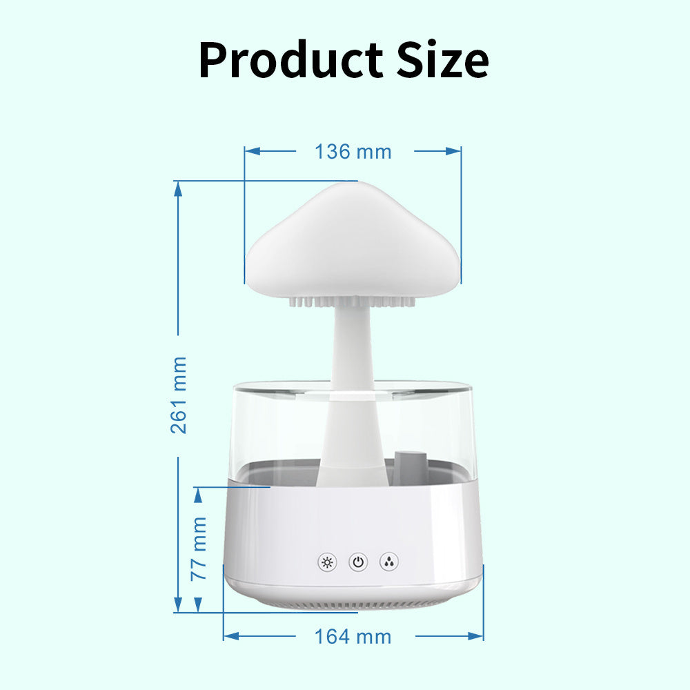 Mushroom Water Drop Humidifier