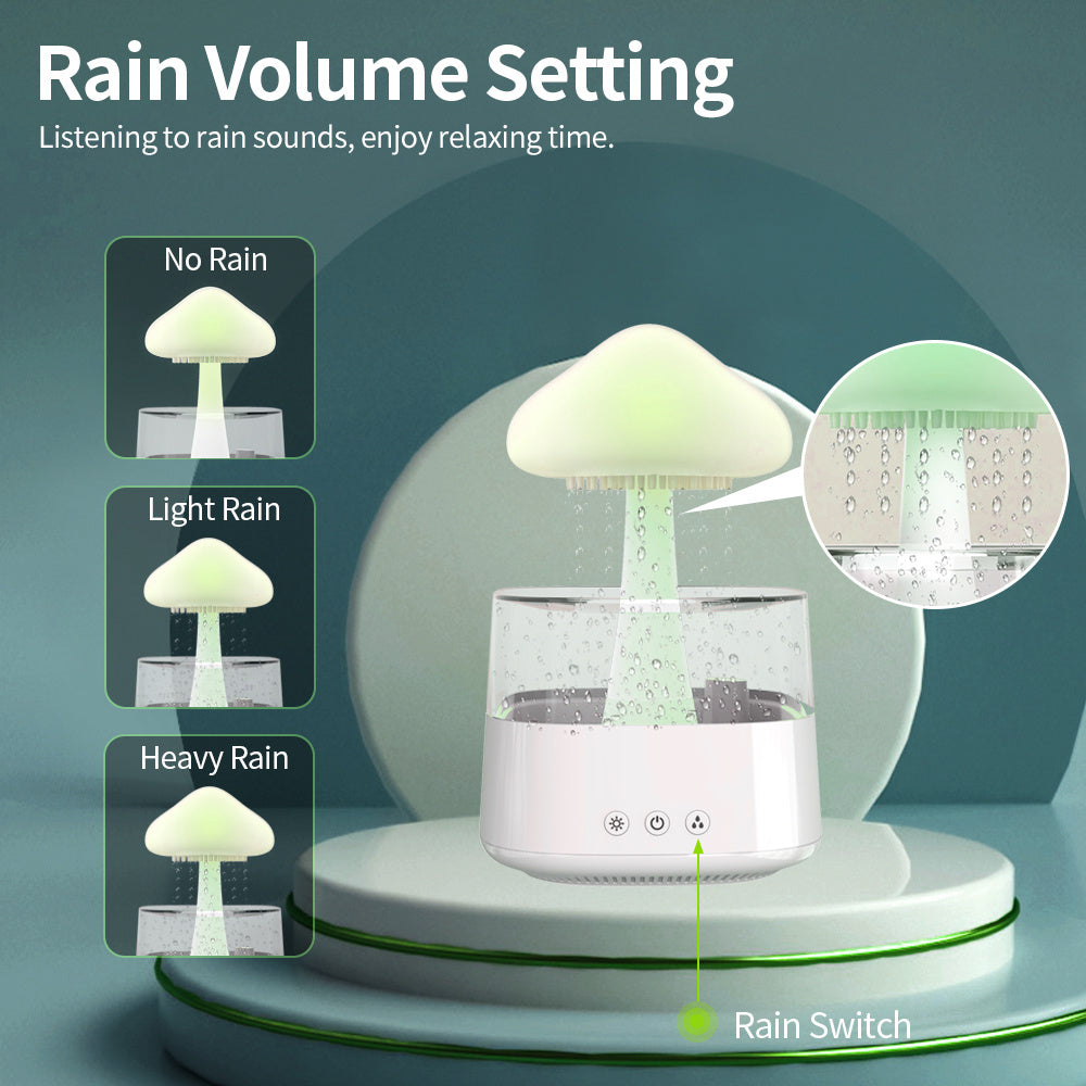 Mushroom Water Drop Humidifier