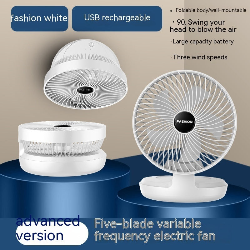 Small Electric Fan With Night Light