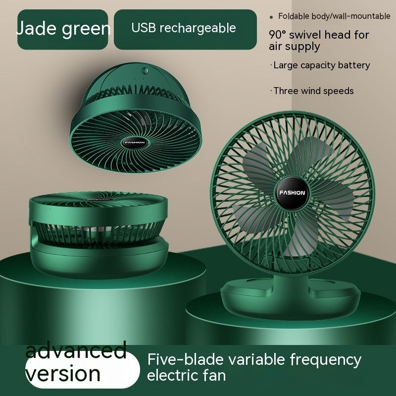 Small Electric Fan With Night Light